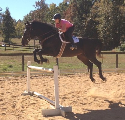 Me taking Valentino for a spin in GA a couple years ago