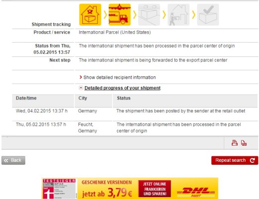 DHLtracking