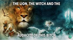 The Lion, the Witch, and the Audacity of this B*tch in HD :  MemeTemplatesOfficial